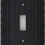 Arts & Crafts Mission Style Oil Rubbed Bronze One Gang Switch .