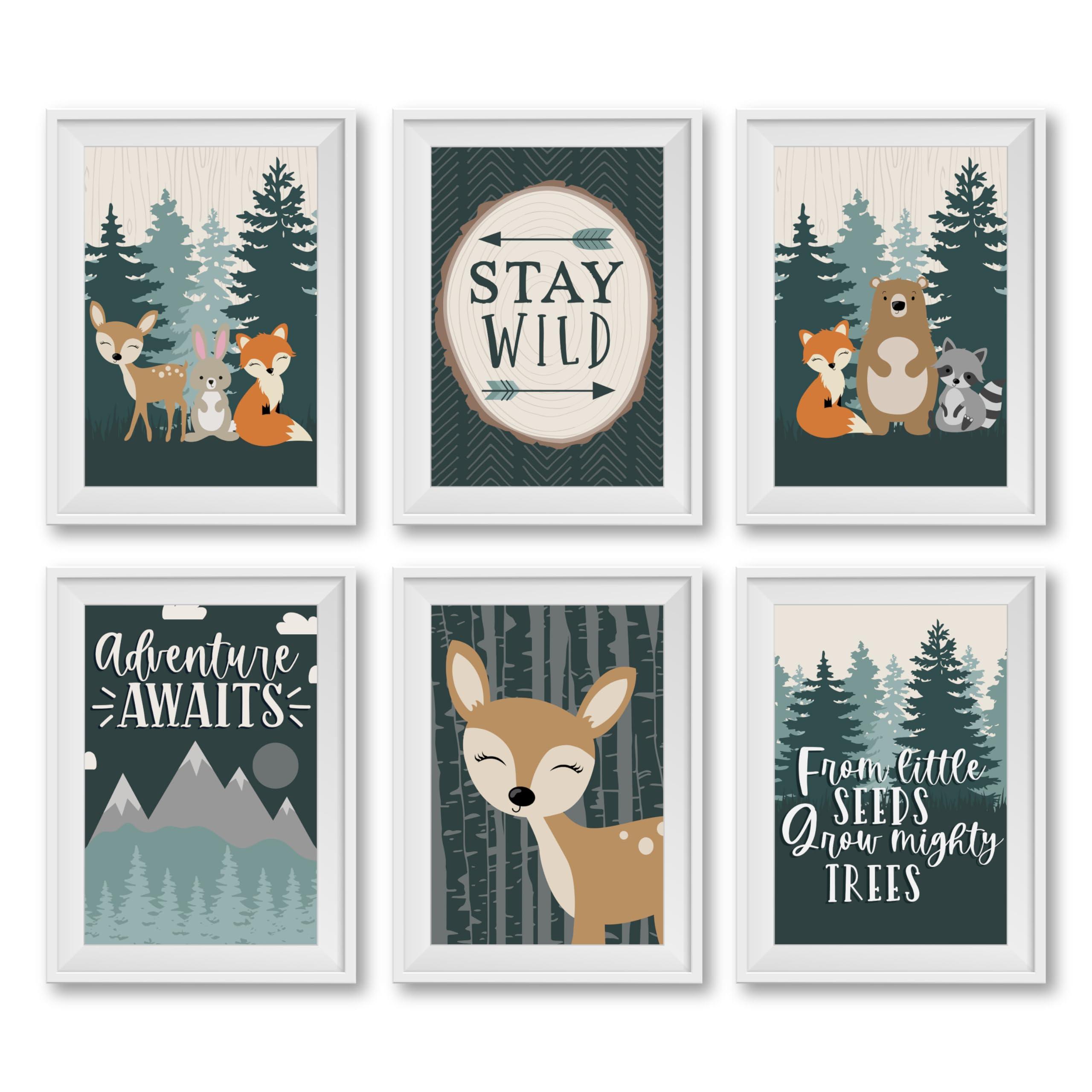 Woodland creatures add warmth to a Boy Nursery’s‌ charming environment