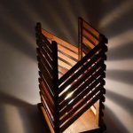 40+ Beautiful Rustic Wooden Lamp Design Ideas | Wood lamp design .