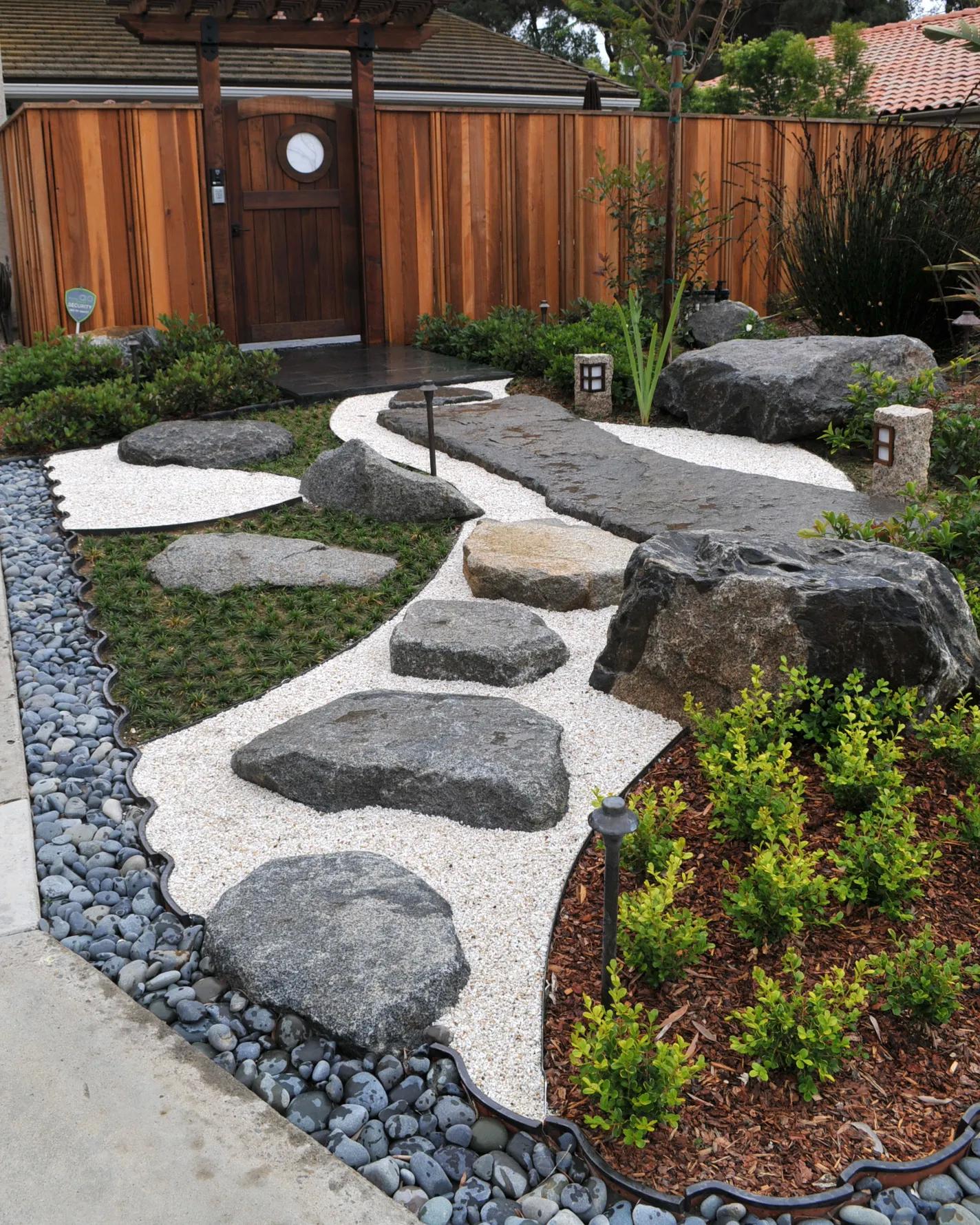 Create a Zen garden for peaceful reflection in your front yard⁢ landscaping