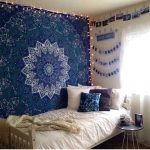 tapestry & lights idea | Room tapestry, Dorm room essentials, Dorm .