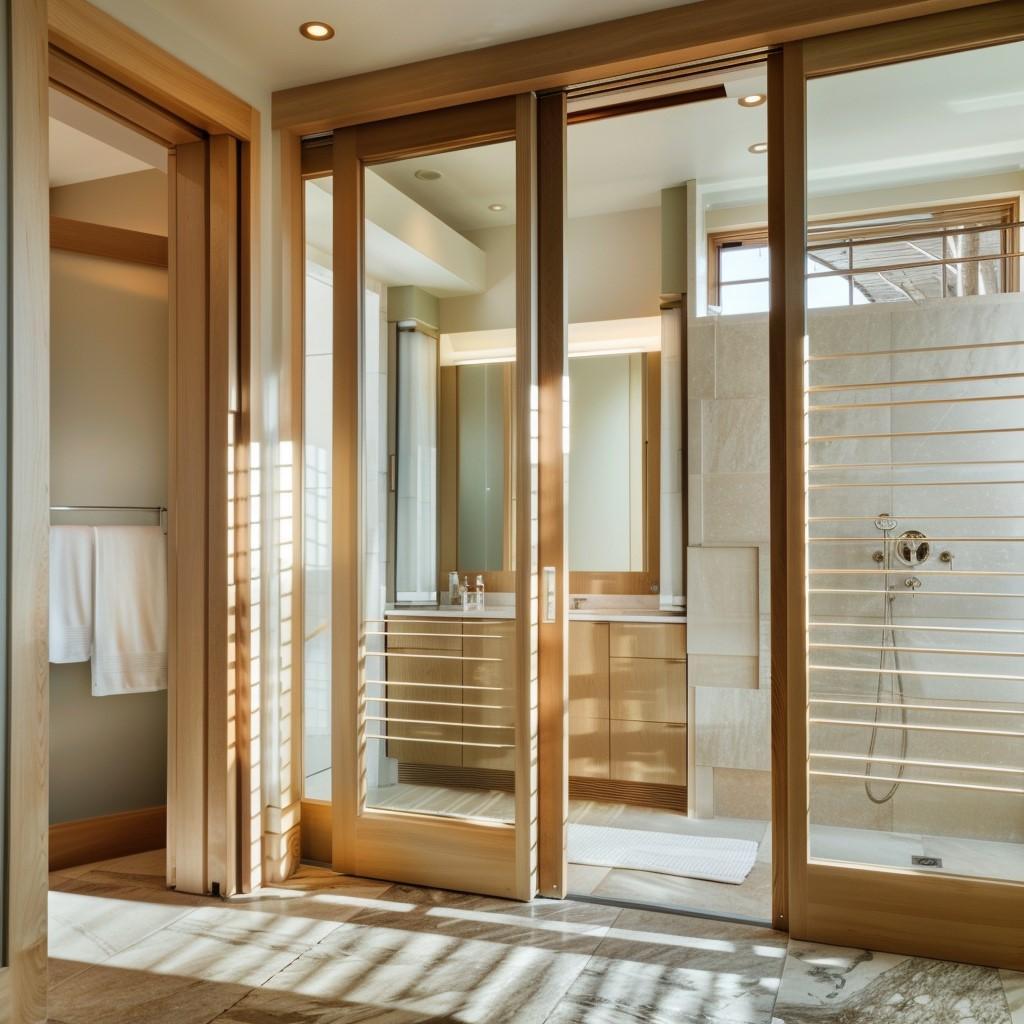 Incorporate sliding panels to‍ adapt your narrow ‌bathroom design dynamically