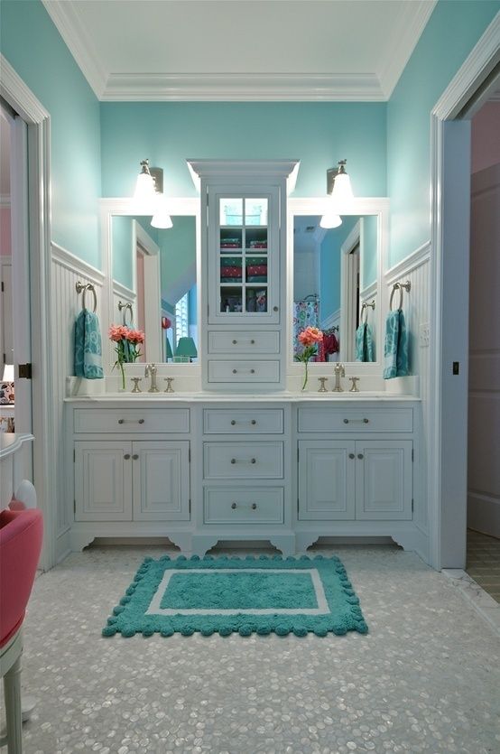 What Is Your Design Style? | Tiffany blue rooms, Mermaid bathroom .