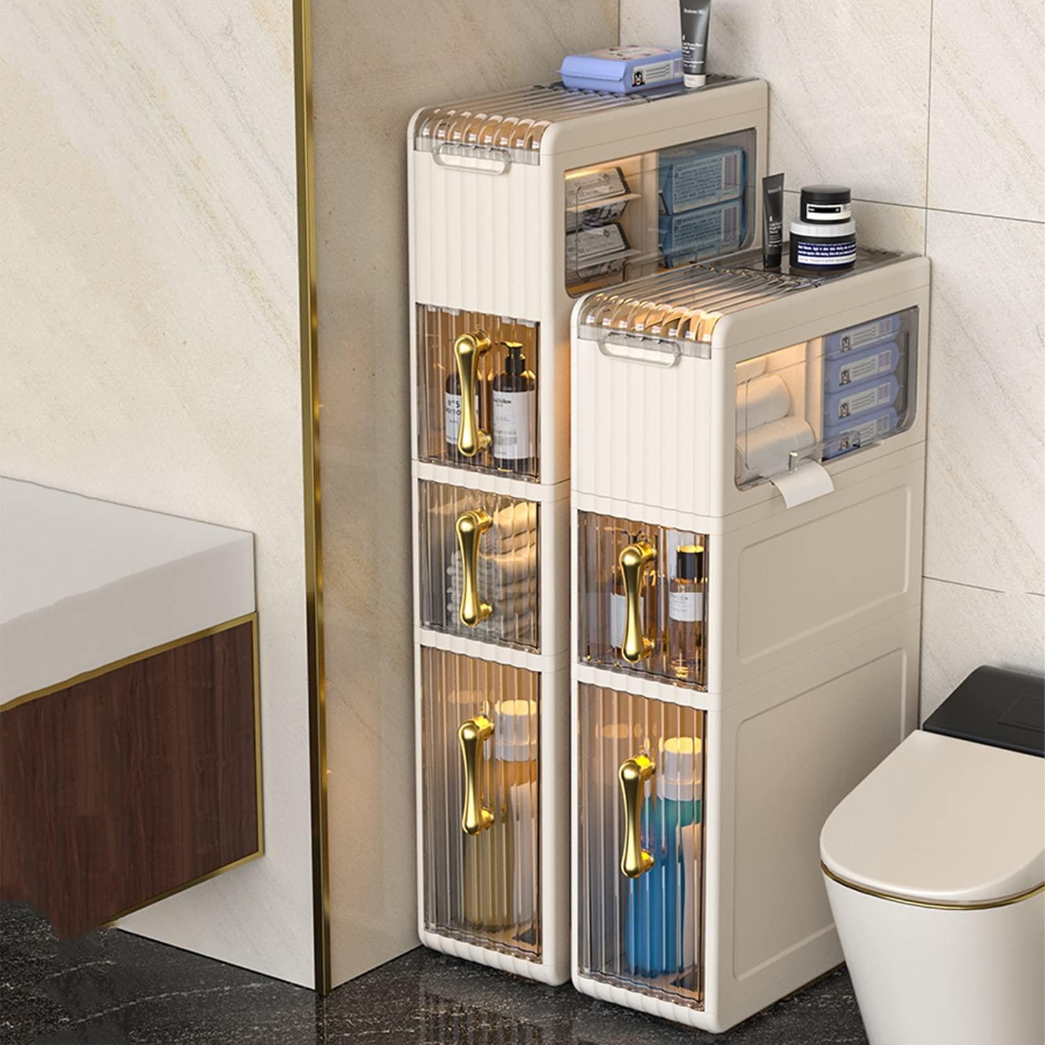 Implement‌ drawer dividers for organized storage​ solutions in narrow bathrooms