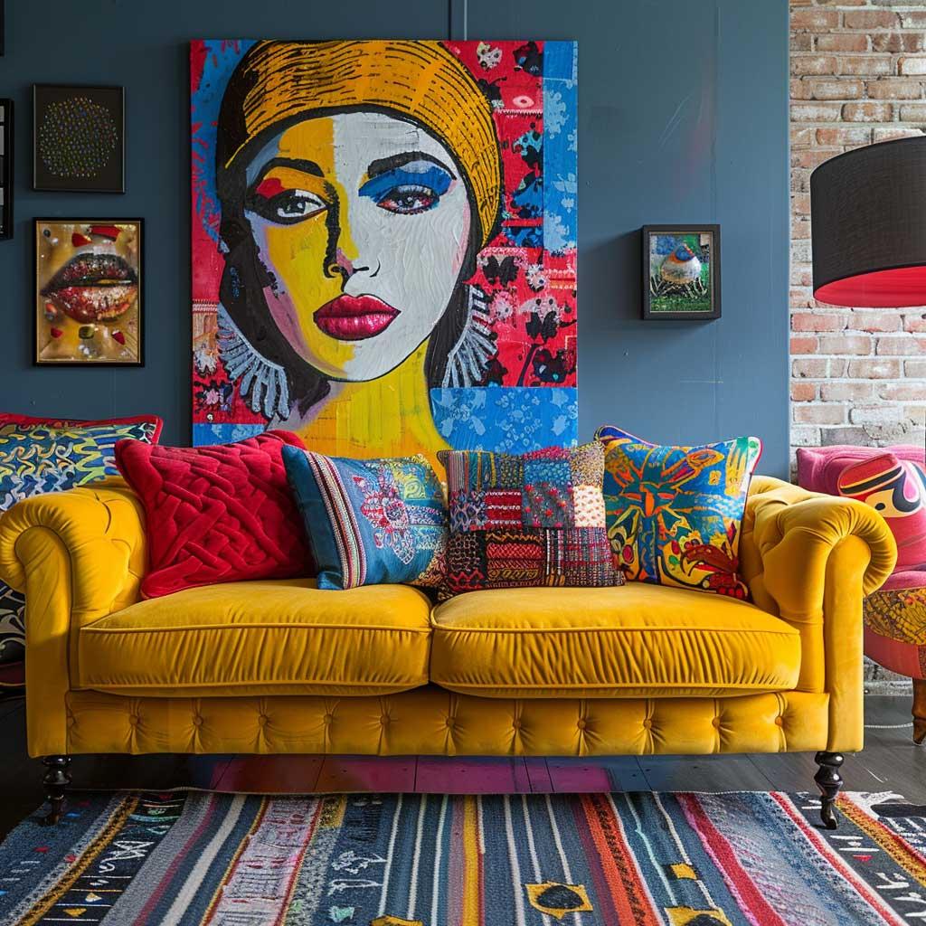 Use contrasting textures for sensory interest ‌in your eclectic living room