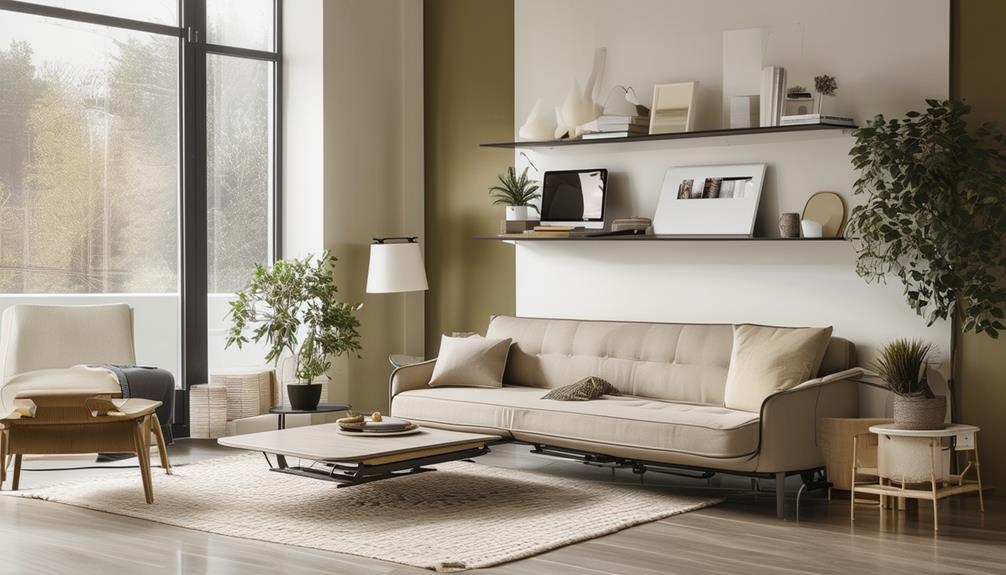 Use multi-functional furniture ​to maximize space in your modern living⁤ room