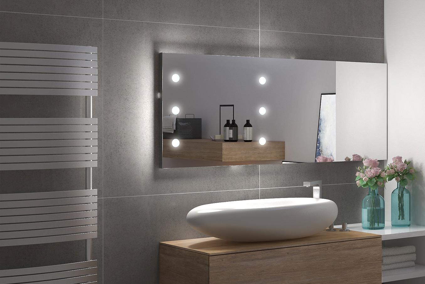 Integrated technology for mirrors creates multifunctional bathroom utilities