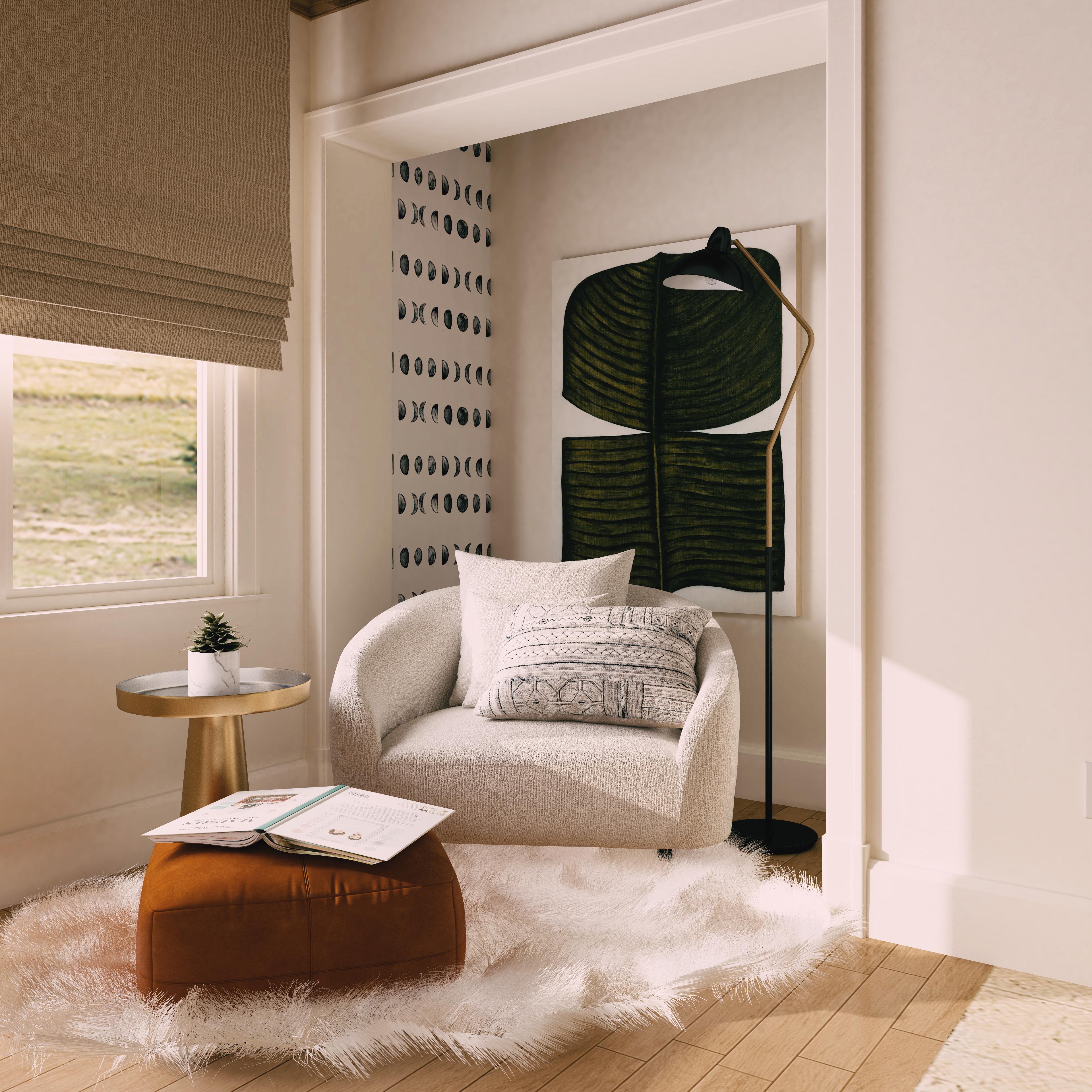 Create⁣ a dedicated reading ‍nook ⁢in your Minimalist⁤ Bedroom