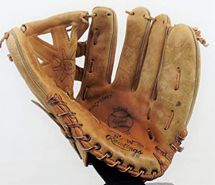 Vintage 11.5" Rawlings Baseball Glove - Model #DW10 - Great For .