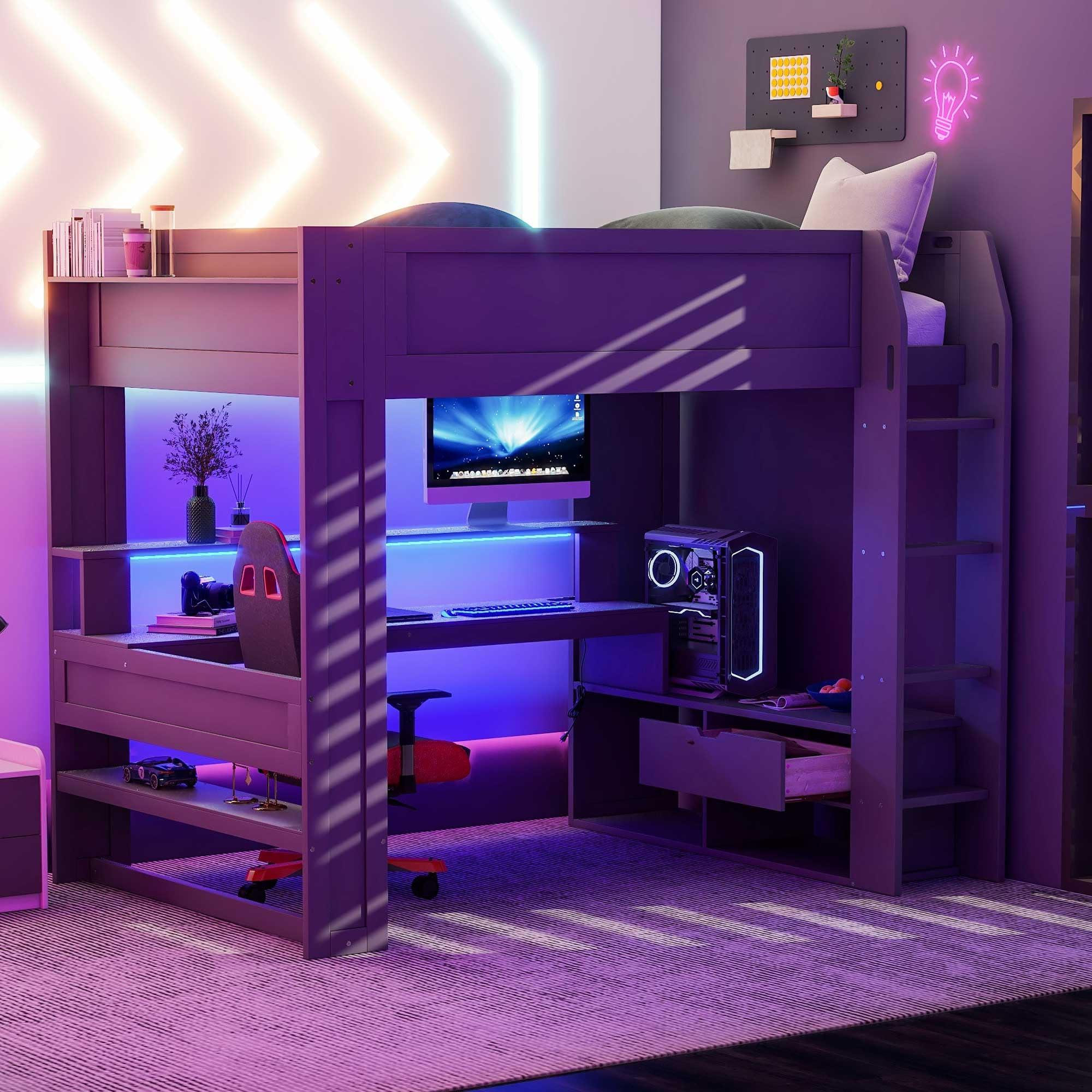 Create a tech station for charging and organizing​ gadgets in the teen bedroom