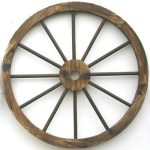 Amazon.com: Western Wood Wagon Wheel Wall Decor: Home & Kitch