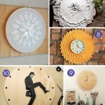 Time to DIY: 10 Easy Wall Clock Tutorials | Diy clock wall, Wall .