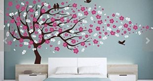 45+ Beautiful Wall Decals Ideas | Art and Design | Baby girl room .