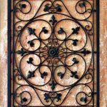 Tuscan Wall Decor - Iron Wall Grille ~ I would need 2 to use on .