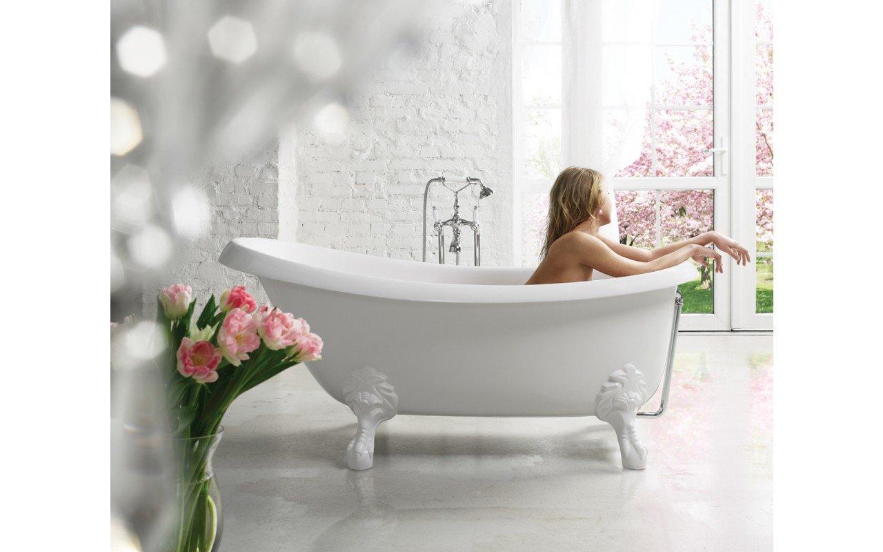 Unique freestanding bathtubs serve as stunning central pieces