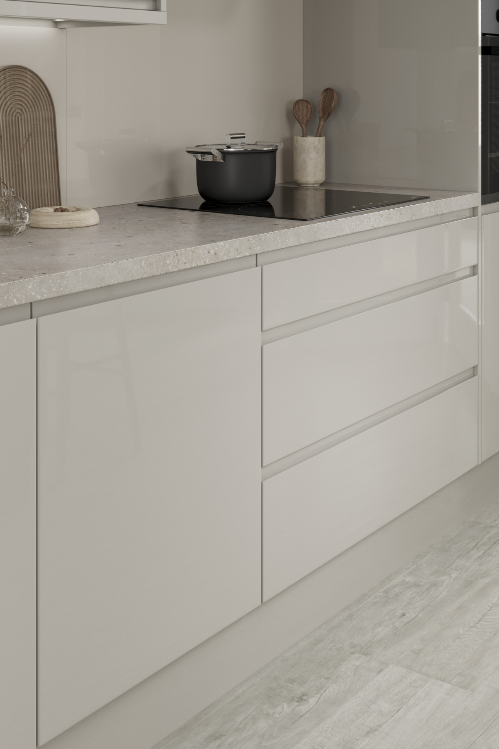 Select the white gloss furniture to
enhance your home’s look