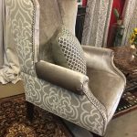 Related image #WingbackChair | Wing chair upholstery, Reupholster .