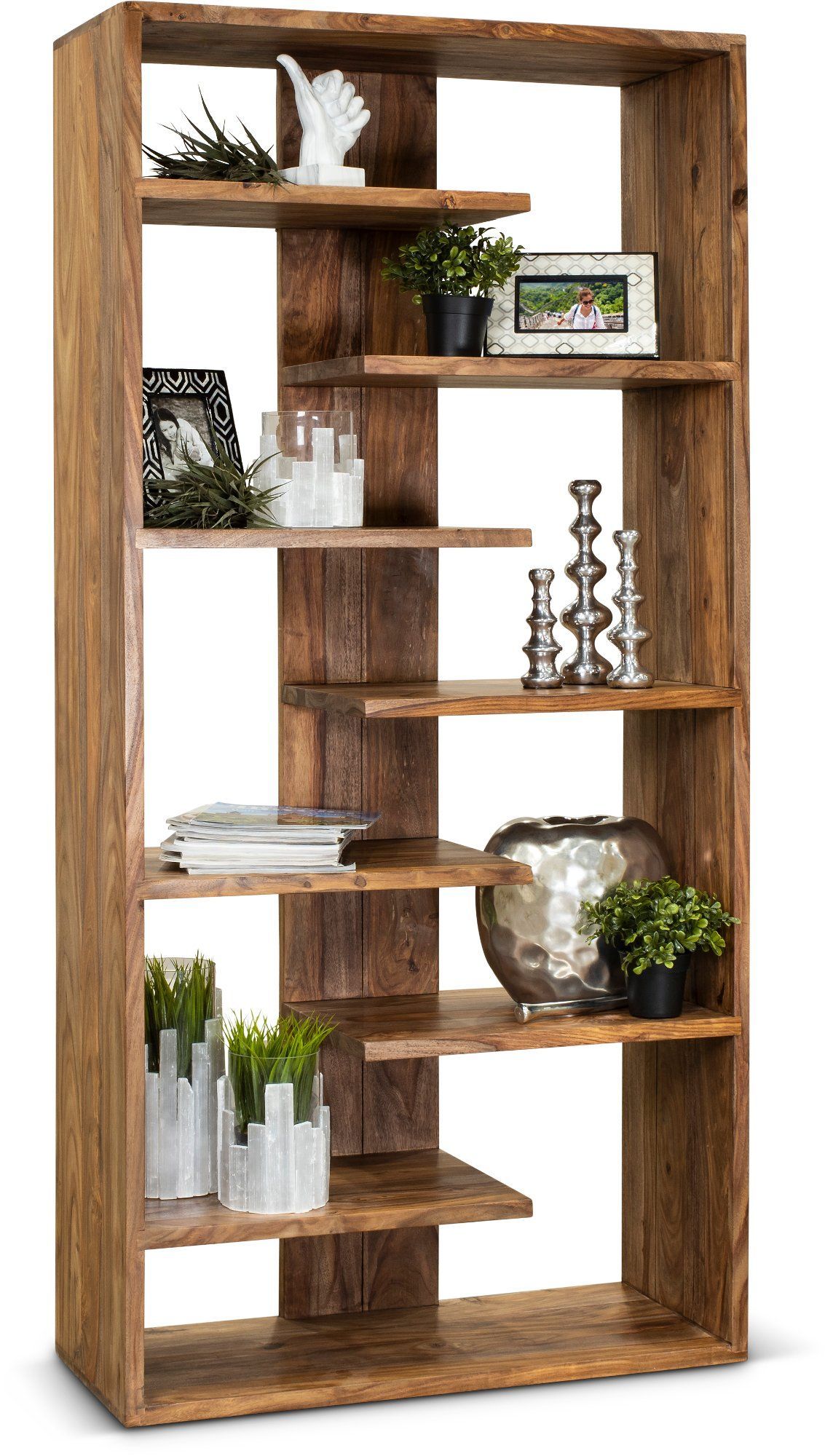 Gorgeous wood bookcase