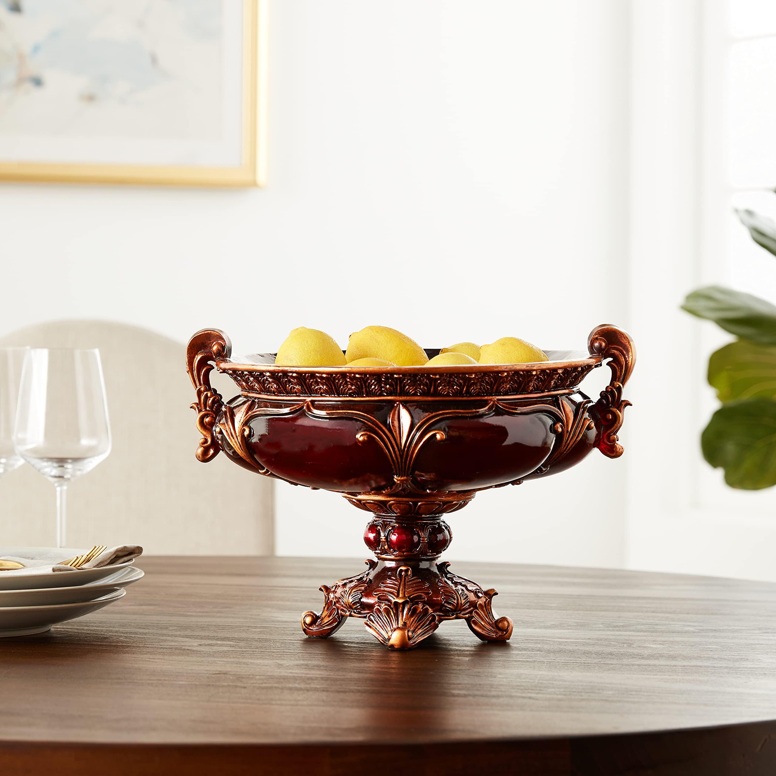 Burgundy Fruit Bowl:⁢ Display fresh produce in a centerpiece that sparks conversation